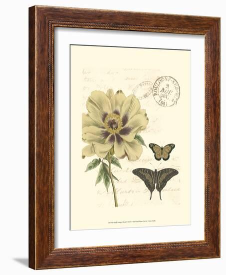 Small Vintage Floral II--Framed Art Print