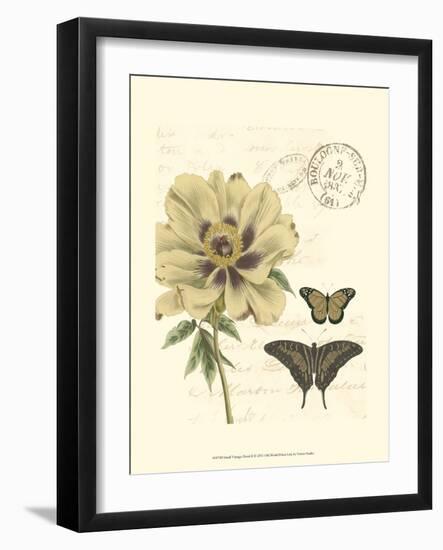 Small Vintage Floral II-null-Framed Art Print