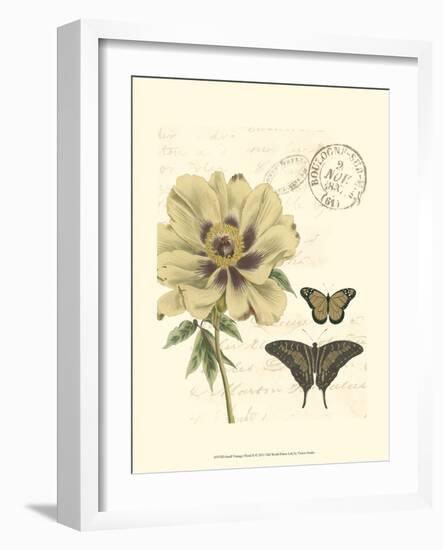 Small Vintage Floral II-null-Framed Art Print