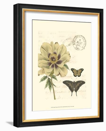 Small Vintage Floral II-null-Framed Art Print