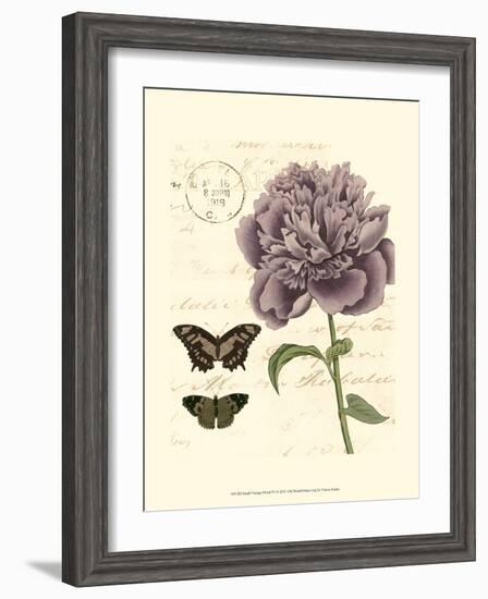 Small Vintage Floral IV-null-Framed Art Print