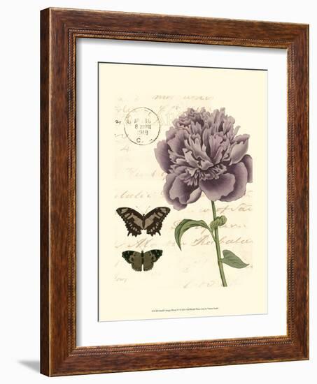 Small Vintage Floral IV-null-Framed Art Print