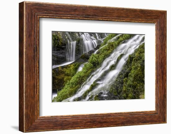 Small Waterfalls in Iceland 2-Art Wolfe-Framed Photographic Print