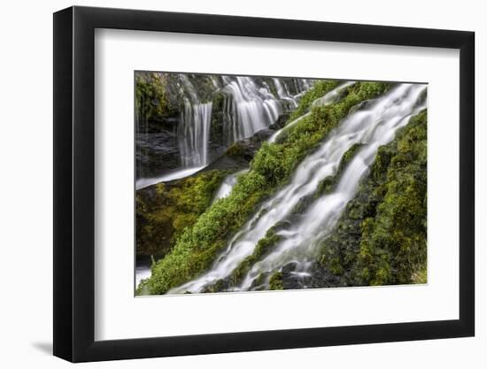 Small Waterfalls in Iceland 2-Art Wolfe-Framed Photographic Print