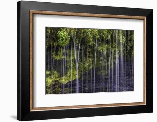 Small Waterfalls in Iceland 3-Art Wolfe-Framed Photographic Print