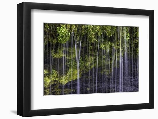 Small Waterfalls in Iceland 3-Art Wolfe-Framed Photographic Print