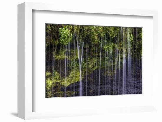 Small Waterfalls in Iceland 3-Art Wolfe-Framed Photographic Print
