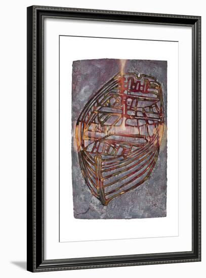 Small White Boat, 2007-Graham Dean-Framed Giclee Print