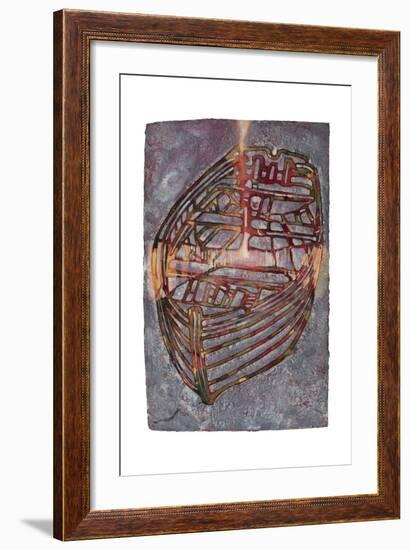 Small White Boat, 2007-Graham Dean-Framed Giclee Print