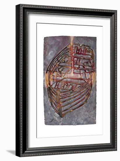 Small White Boat, 2007-Graham Dean-Framed Giclee Print