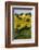 Small White House in Hillside in Sunflower and Oak Tree-Terry Eggers-Framed Photographic Print