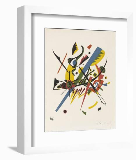 Small Worlds (1922)-Wassily Kandinsky-Framed Art Print