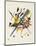 Small Worlds (1922)-Wassily Kandinsky-Mounted Art Print