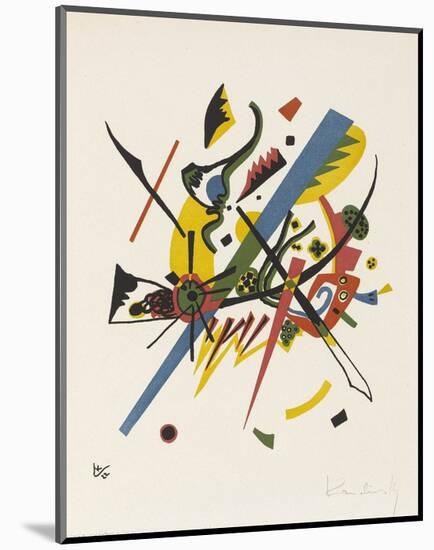 Small Worlds (1922)-Wassily Kandinsky-Mounted Art Print