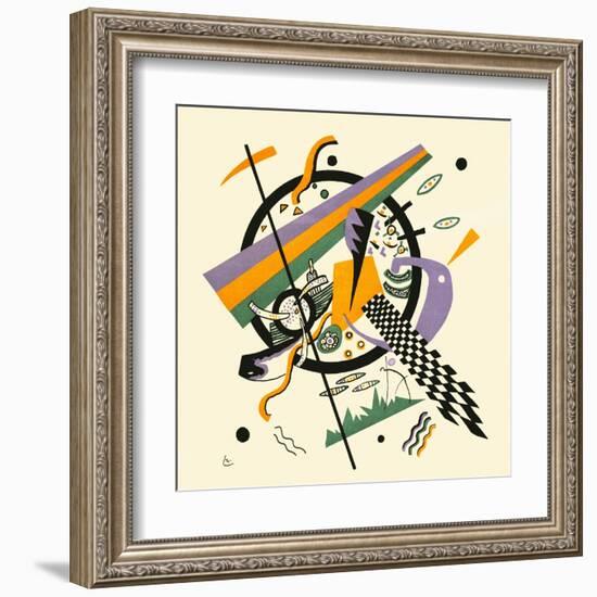 Small Worlds By Kandinsky-Wassily Kandinsky-Framed Art Print