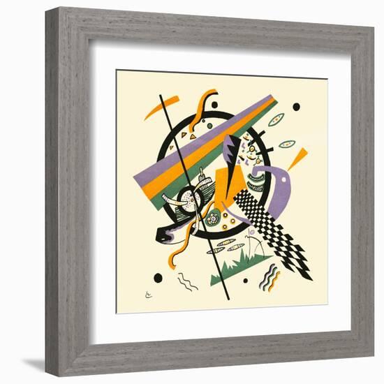 Small Worlds By Kandinsky-Wassily Kandinsky-Framed Art Print