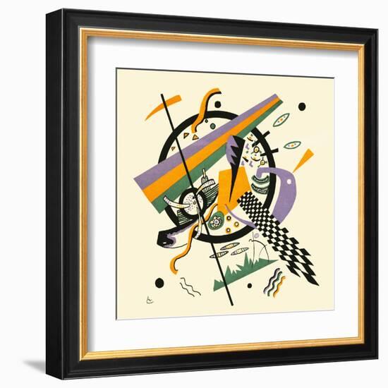 Small Worlds By Kandinsky-Wassily Kandinsky-Framed Art Print