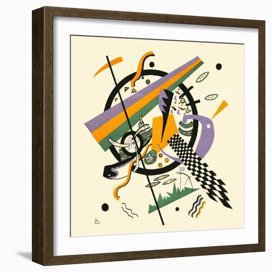 Small Worlds By Kandinsky-Wassily Kandinsky-Framed Premium Giclee Print