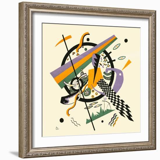 Small Worlds By Kandinsky-Wassily Kandinsky-Framed Art Print