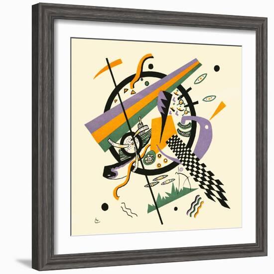 Small Worlds By Kandinsky-Wassily Kandinsky-Framed Art Print