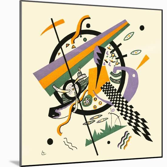 Small Worlds By Kandinsky-Wassily Kandinsky-Mounted Art Print