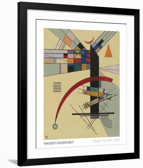 Small Yellow, 1926-Wassily Kandinsky-Framed Art Print