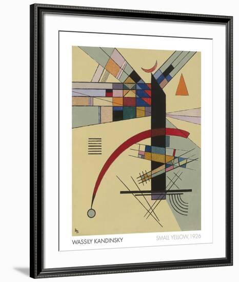 Small Yellow, 1926-Wassily Kandinsky-Framed Art Print