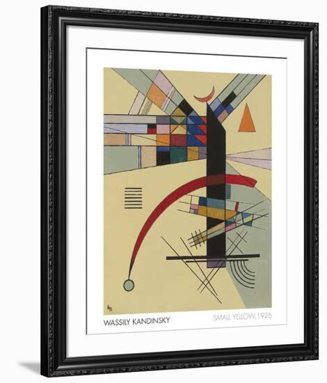 Small Yellow, 1926-Wassily Kandinsky-Framed Art Print