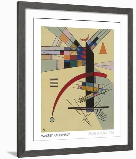 Small Yellow, 1926-Wassily Kandinsky-Framed Art Print