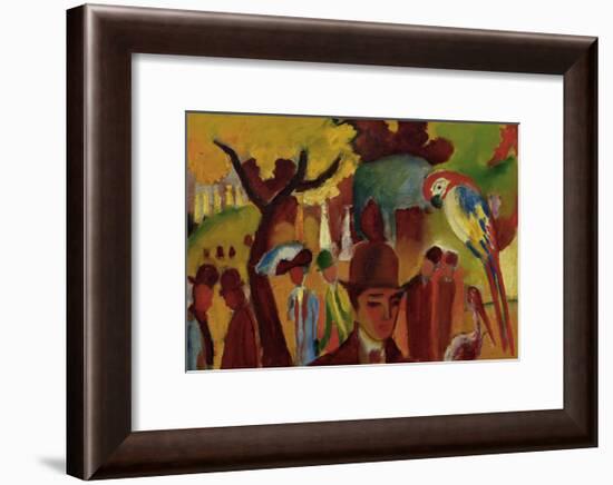 Small Zoological Garden-Franz Marc-Framed Giclee Print