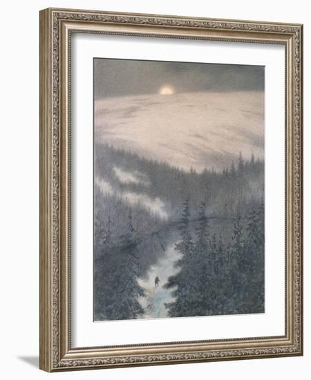 Smallholder, 1902-Theodor Severin Kittelsen-Framed Giclee Print