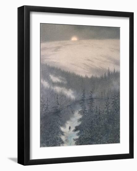 Smallholder, 1902-Theodor Severin Kittelsen-Framed Giclee Print