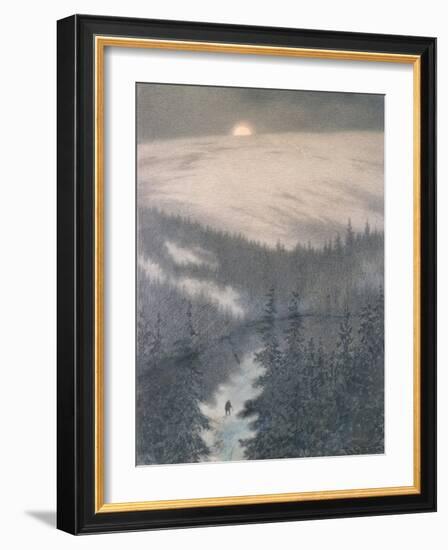 Smallholder, 1902-Theodor Severin Kittelsen-Framed Giclee Print