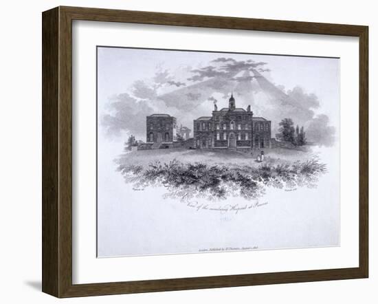 Smallpox Hospital, Battle Bridge (Now King's Cros), London, 1806-William Woolnoth-Framed Giclee Print