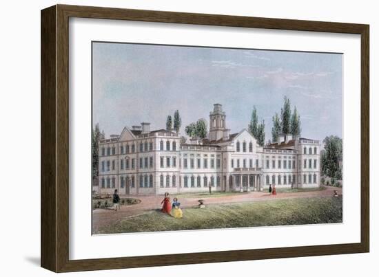 Smallpox Hospital, Highgate, London, C1871-null-Framed Giclee Print