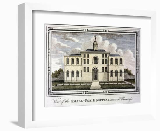 Smallpox Hospital, St Pancras, London, C1800-null-Framed Giclee Print