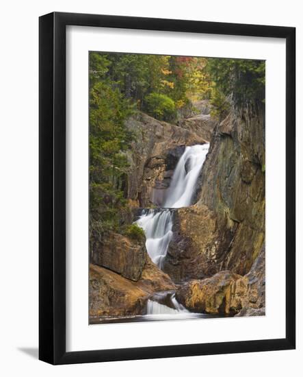 Smalls Falls Near Rangeley, Maine, Usa-Jerry & Marcy Monkman-Framed Photographic Print