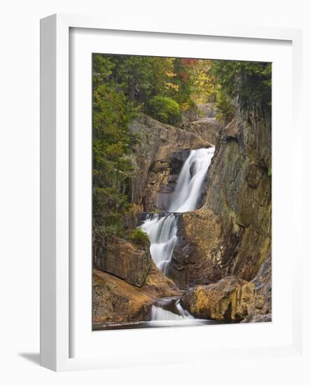 Smalls Falls Near Rangeley, Maine, Usa-Jerry & Marcy Monkman-Framed Photographic Print