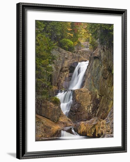 Smalls Falls Near Rangeley, Maine, Usa-Jerry & Marcy Monkman-Framed Photographic Print
