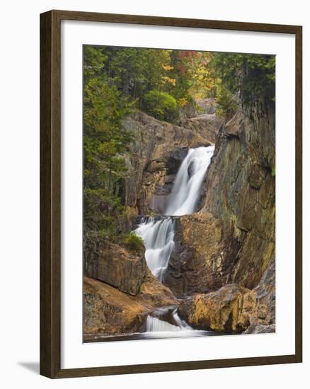 Smalls Falls Near Rangeley, Maine, Usa-Jerry & Marcy Monkman-Framed Photographic Print