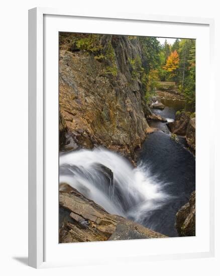 Smalls Falls Near Rangeley, Maine, Usa-Jerry & Marcy Monkman-Framed Photographic Print