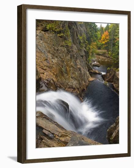 Smalls Falls Near Rangeley, Maine, Usa-Jerry & Marcy Monkman-Framed Photographic Print