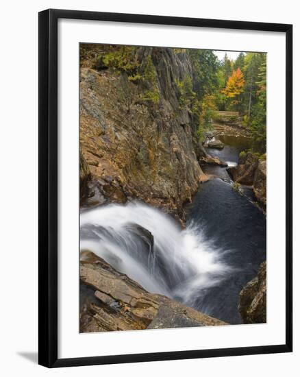 Smalls Falls Near Rangeley, Maine, Usa-Jerry & Marcy Monkman-Framed Photographic Print