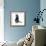 Smart Black Cat Polygon-Lisa Kroll-Framed Premium Giclee Print displayed on a wall