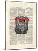 Smarty Owl-Matt Dinniman-Mounted Art Print