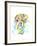 Smarty-Pants Elephant-Jennifer Goldberger-Framed Art Print