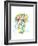 Smarty-Pants Elephant-Jennifer Goldberger-Framed Art Print