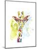 Smarty-Pants Giraffe-Jennifer Goldberger-Mounted Art Print