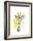 Smarty-Pants Giraffe-Jennifer Goldberger-Framed Art Print