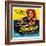 Smas-Up, Susan Hayward, Lee Bowman, Susan Hayward on poster art, 1947-null-Framed Art Print